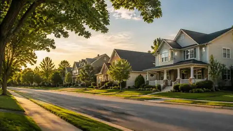 Illustrative residential moving scene for Goodyear service area